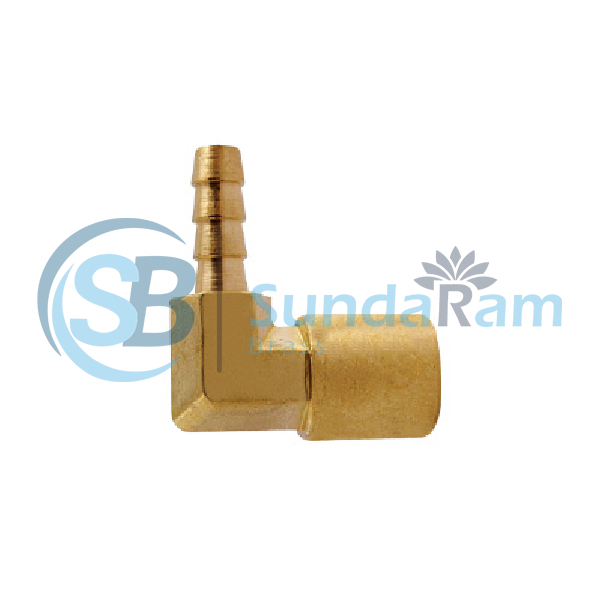 Brass 90 Degree Male Elbow Barbed Hose